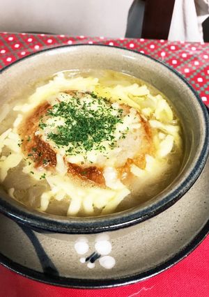 新玉ねぎで作るオニオンスープ-レシピのメイン写真