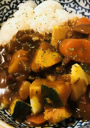 レトルト●塩ゆで温野菜たっぷりのカレー-レシピのメイン写真