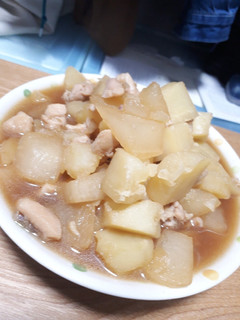 大根と豚肉の炒め煮-レシピのメイン写真