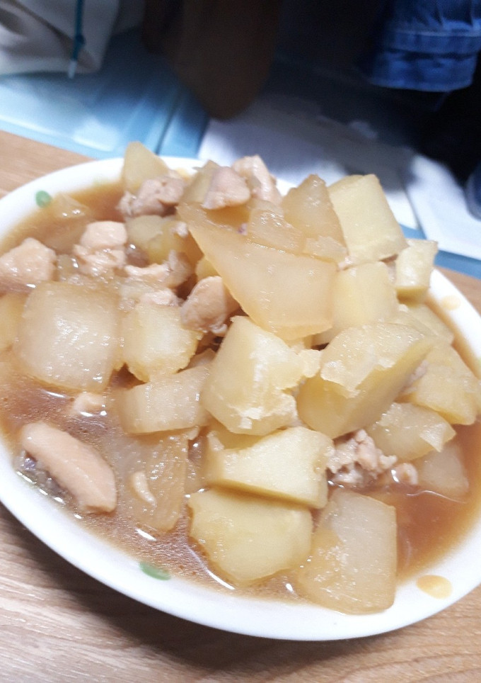 大根と豚肉の炒め煮-レシピのメイン写真