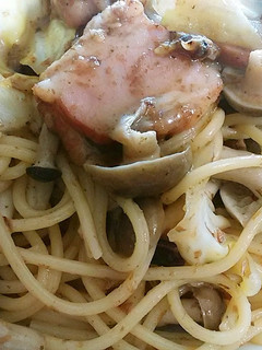 鰹節の佃煮で味付けするスパゲティ-レシピのメイン写真