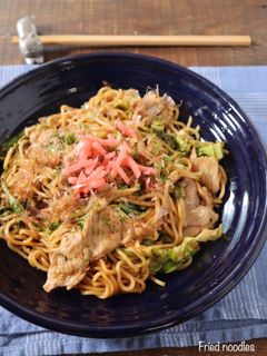 レンジで簡単!ソース焼きそば-レシピのメイン写真