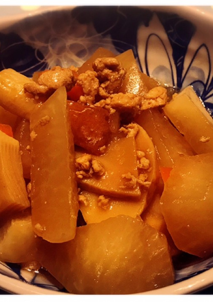 大根と鶏ミンチ煮 簡単-レシピのメイン写真