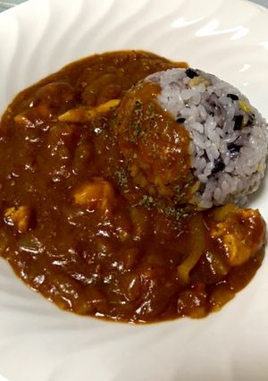無水カレー(普通のお鍋やフライパン使用)-レシピのメイン写真