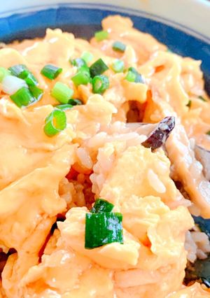 余った炊き込みご飯の和風オムライス-レシピのメイン写真