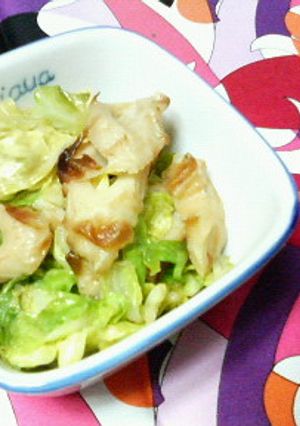 ✿ちくわとキャベツの❀オイスター炒め✿-レシピのメイン写真