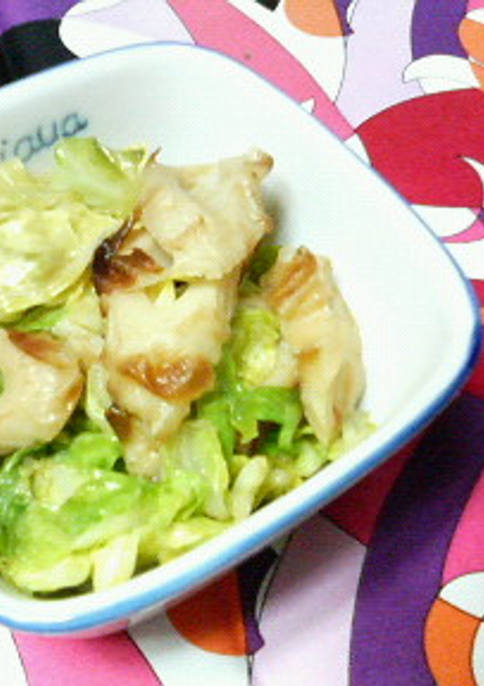 ✿ちくわとキャベツの❀オイスター炒め✿-レシピのメイン写真
