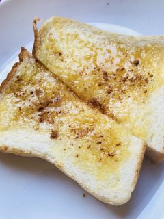 サッとはちみつ&シナモン☆バタートースト-レシピのメイン写真