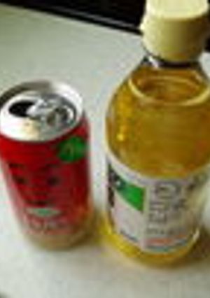 ジュース＋お酢＝美味しいドリンク-レシピのメイン写真