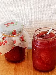 加えるのは砂糖だけ!かんたんいちごジャム-レシピのメイン写真