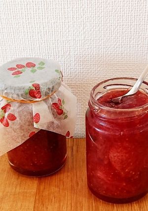 加えるのは砂糖だけ！かんたんいちごジャム-レシピのメイン写真
