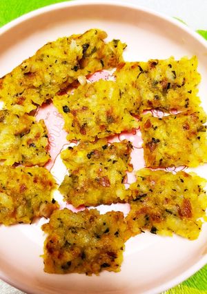 離乳食 簡単！かぼちゃ納豆おやき-レシピのメイン写真