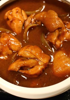 再現！松屋のごろごろ煮込みチキンカレー♪-レシピのメイン写真