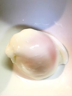 ポーチドエッグの作り方*レンジで簡単!-レシピのメイン写真