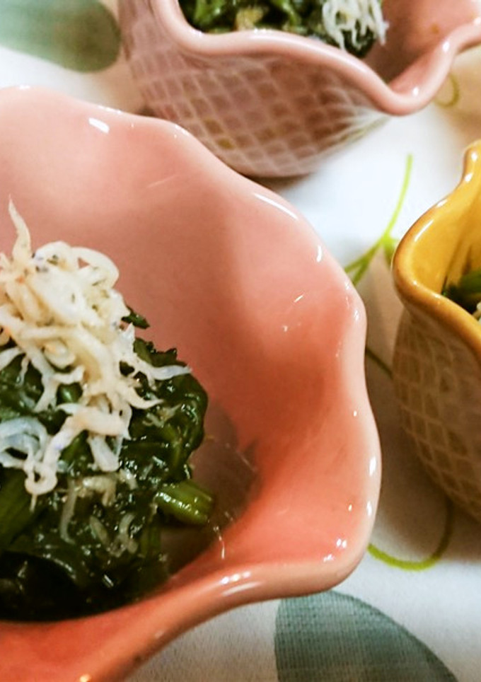 簡単【ほうれん草としらすの海苔つく和え】-レシピのメイン写真