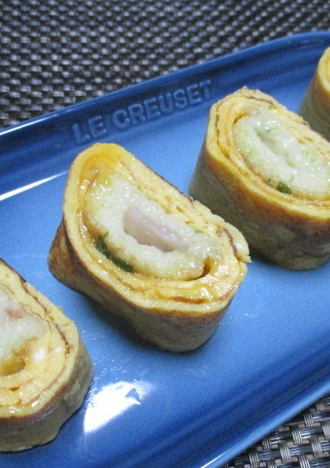 残ったたこ焼きで玉子焼き-レシピのメイン写真