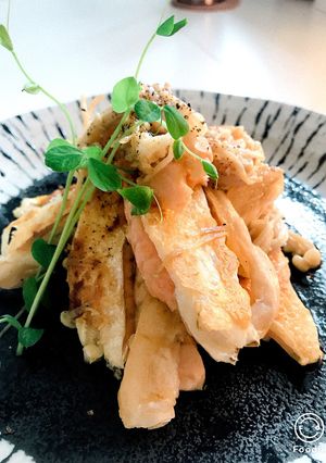 鮭はらすとえのきのバターソテー-レシピのメイン写真