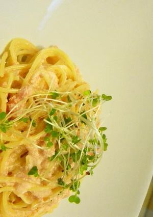 牛乳で簡単たらこパスタ-レシピのメイン写真