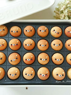 たこ焼き器で♪リラックマのベビーカステラ-レシピのメイン写真