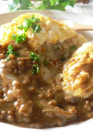 めちゃうまっ！！カレーオムライス-レシピのメイン写真