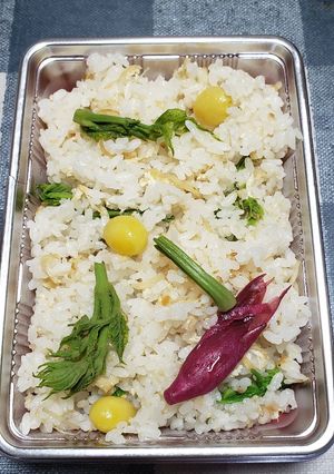 山菜ご飯-レシピのメイン写真