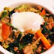 残り野菜で☆簡単豚ひき肉の春雨丼