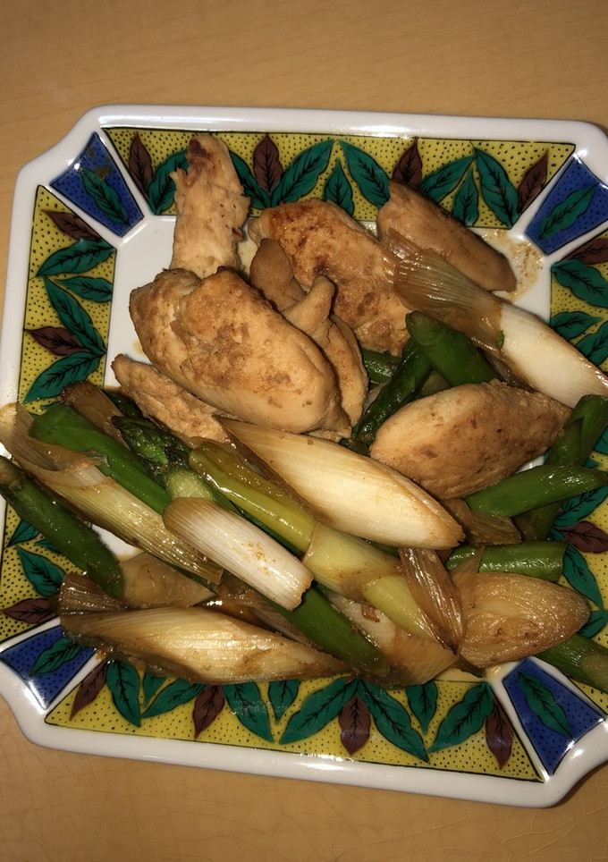 鳥ささみの味噌炒め-レシピのメイン写真