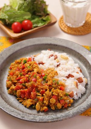 鶏ひき肉とフレッシュトマトのキーマカレー-レシピのメイン写真