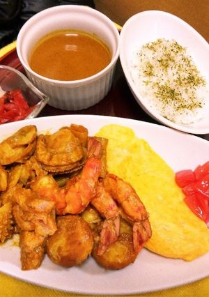 魚介類カリー（海幸のカレーです。)-レシピのメイン写真