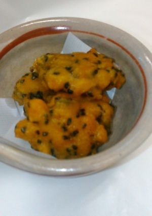 カボチャの鹿の子揚げ-レシピのメイン写真