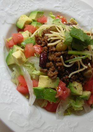 夏だ!カレーでタコライス-レシピのメイン写真