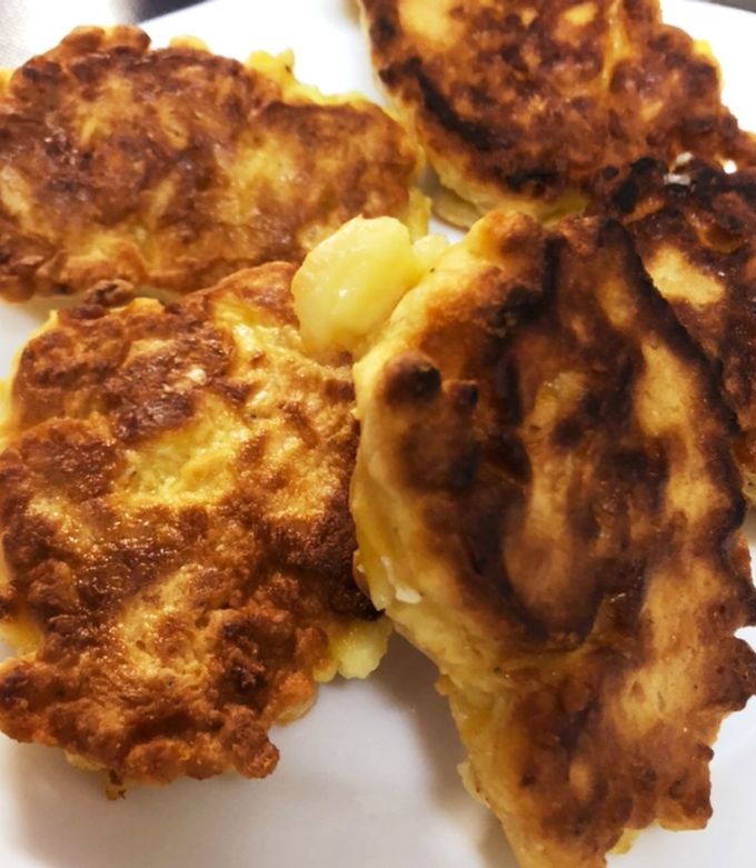 揚げ物小麦粉卵をアレンジ！チーズ焼き♡-レシピのメイン写真