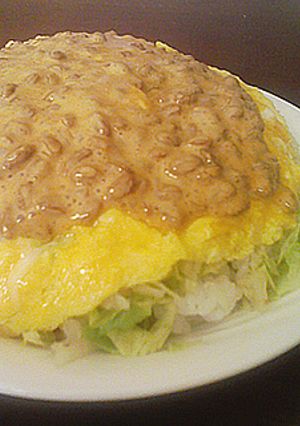 簡単＆ヘルシー！『ピリ辛納豆さっぱり丼』-レシピのメイン写真
