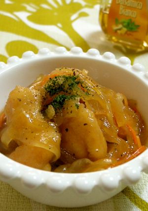 鶏胸ソテーの新玉葱マリネ-レシピのメイン写真