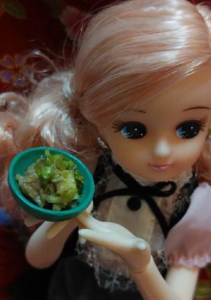 リカちゃんサイズ♡自家製ツナ白菜煮ꕤ*.-レシピのメイン写真