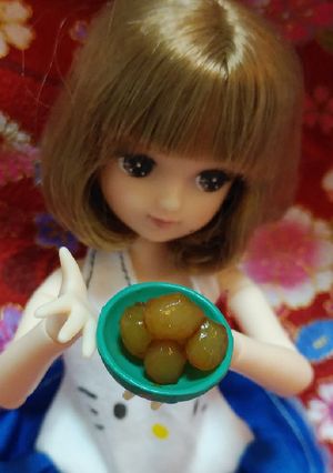 リカちゃんサイズ♡山形風玉こんにゃくꕤ*-レシピのメイン写真