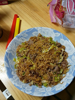焼そばモドキ(味付即席ラーメン使用)-レシピのメイン写真