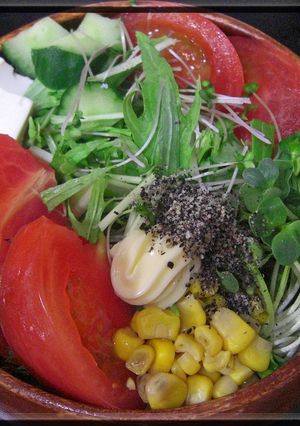 ✿お豆腐をサラダにイン✿-レシピのメイン写真