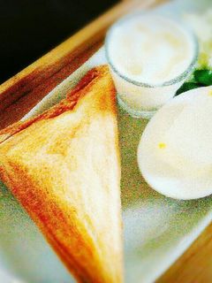 ふわふわ✩食パンホットサンド-レシピのメイン写真