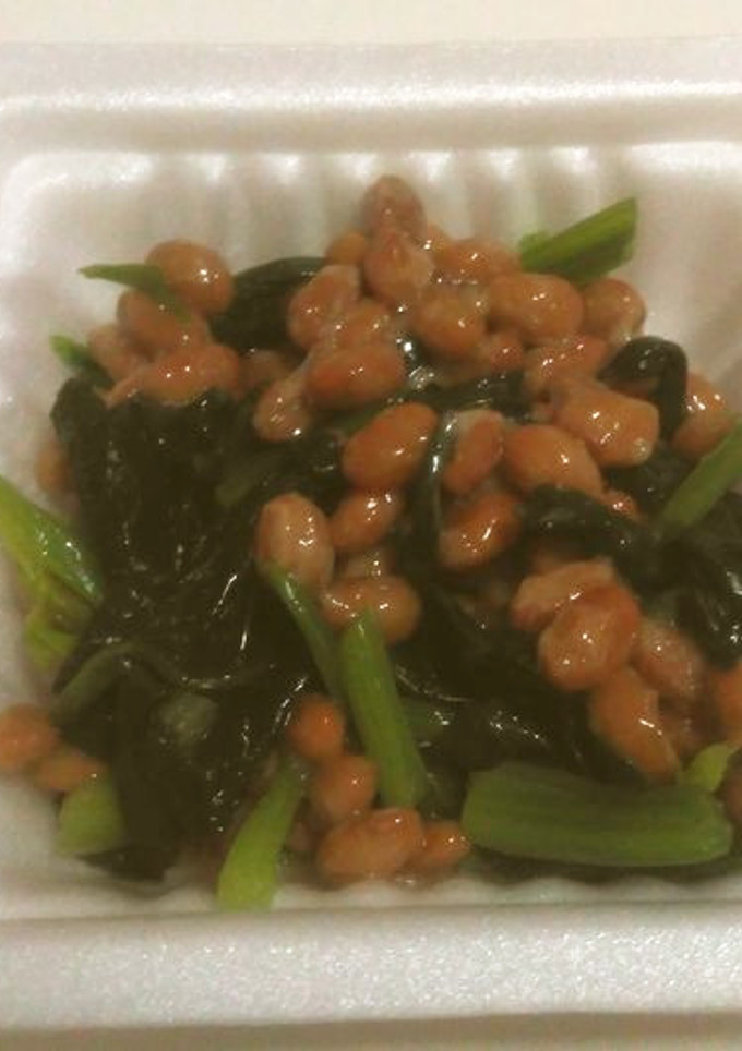 納豆のかさまし（ほうれん草編）-レシピのメイン写真