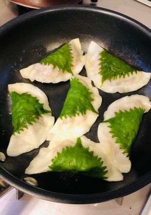 かしわもちみたいな餃子 こどもの日-レシピのメイン写真