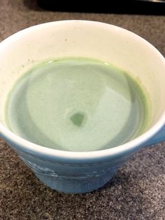 超簡単 青汁でなんちゃって抹茶ラテ-レシピのメイン写真
