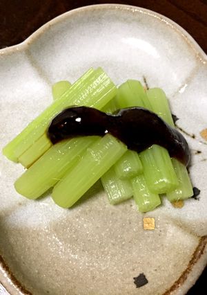 ふきの下ごしらえ＆田楽味噌かけ-レシピのメイン写真