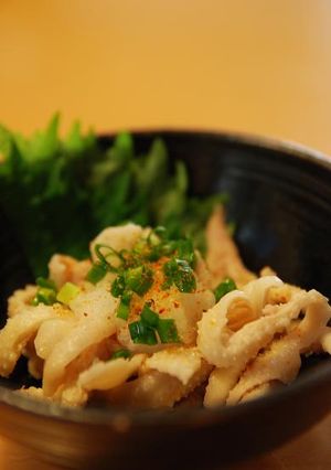 簡単♪鶏皮ポン酢-レシピのメイン写真