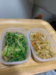 うどの茎できんぴら&ウドの葉で胡麻和え-レシピのメイン写真