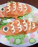 ★こどもの日★簡単‼︎こいのぼりパン★