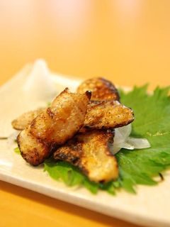カリッと香ばしい。鶏皮塩焼き!-レシピのメイン写真