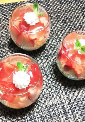 苺のトライフル-レシピのメイン写真