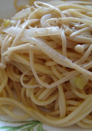 ランチにおうちで簡単和風パスタ-レシピのメイン写真