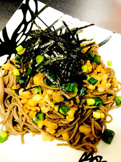 香ばしい!お箸が進む簡単焼き蕎麦。-レシピのメイン写真